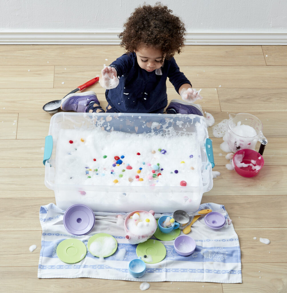 Bubble Foam Play
