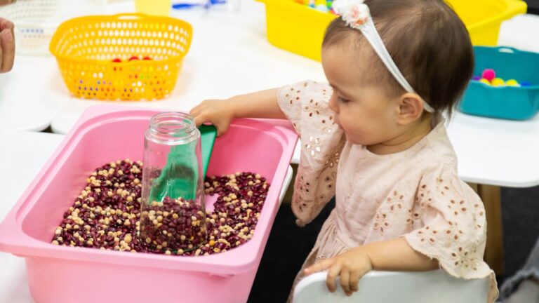 Sensory Toddler Activities Under 2 Using Everyday Household Items